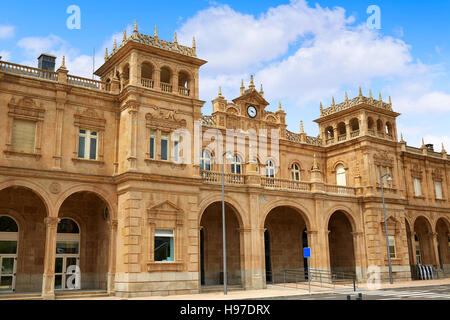 Zamora Bahnhof in Spanien Via De La Plata Stockfoto