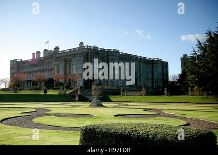 CAstle Ashby House in Northamptonshire, Sitz des Marquess of Northampton Stockfoto