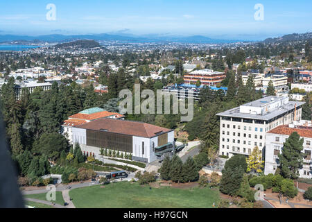Berkeley-Blick vom Campanile, California Stockfoto