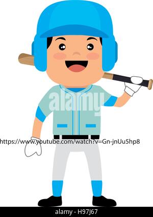 Baseball Club Spieler Feld Label Design Vektor Illustration Eps 10 Stock Vektor