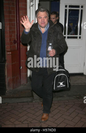 Ed Kugeln verlässt die Tower Ballroom Blackpool nach diesem Wochenende Strictly Come Dancing show. Stockfoto