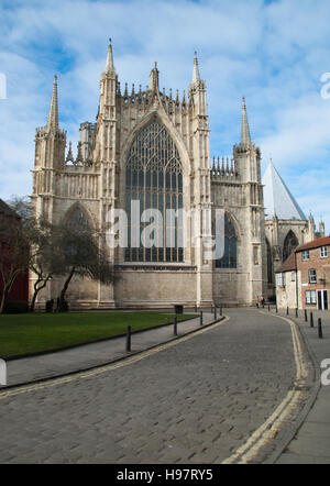 York Minster Ostende Stockfoto