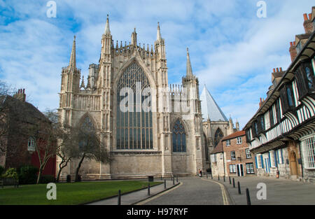 York Minster Ostende Stockfoto