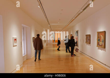 Innenraum der Galerie GOMA Glasgow Museum für moderne Kunst Stockfoto