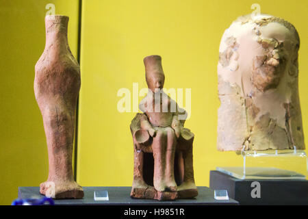 Archäologische antiquarium nach Milazzo Messina, Sizilien Stockfoto