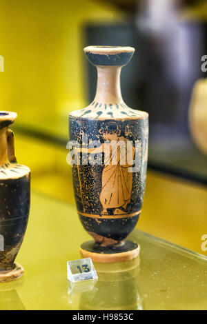 Archäologische antiquarium nach Milazzo Messina, Sizilien Stockfoto