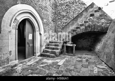 Festung, Zitadelle Ende Schloss von Milazzo, Sizilien Stockfoto