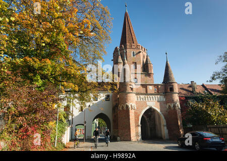 Ingolstadt: Stadt Tor Kreuztor, Oberbayern, Oberbayern, Bayern, Bayern, Deutschland Stockfoto