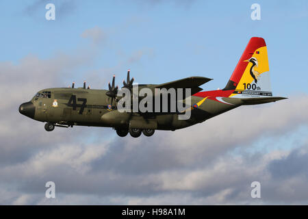 RAF KÖNIGLICHE LUFTWAFFE 47 SQUADRON LOCKHEED C130J Stockfoto