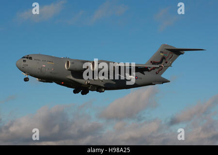 RAF ROYAL AIR FORCE C17 Stockfoto