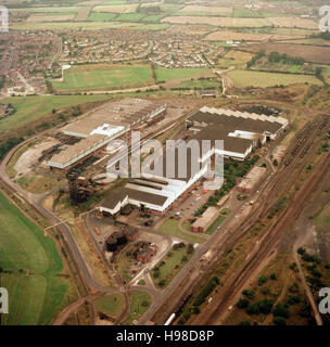 Aldwarke Stahlwerk Rotherham South Yorkshire Stockfoto