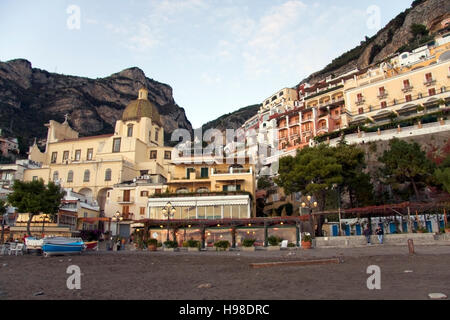 Positano, Costiera Amalfitana-Amalfi-Küste, UNESCO World Heritage Site, Kampanien, Italien, Europa Stockfoto