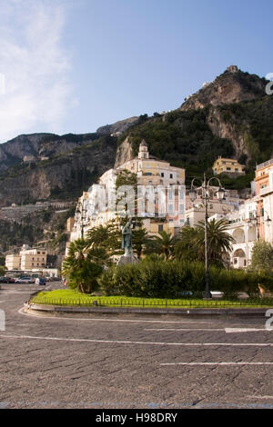 Amalfi, Costiera Amalfitana-Amalfi-Küste, UNESCO World Heritage Site, Kampanien, Italien, Europa Stockfoto