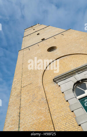 Die berühmte historischen Leuchtturm namens der Brandaris auf dem West-Terschelling auf der Nordsee-Insel Terschelling in den Niederlanden Stockfoto