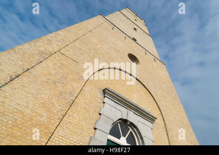 Die berühmte historischen Leuchtturm namens der Brandaris auf dem West-Terschelling auf der Nordsee-Insel Terschelling in den Niederlanden Stockfoto