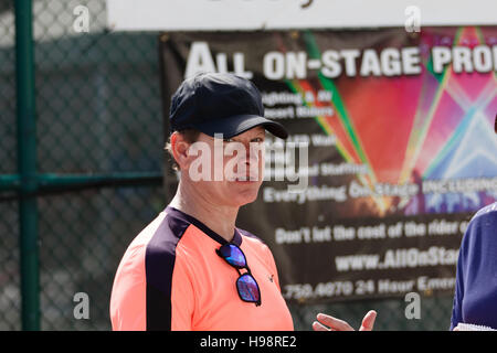 Delray Beach, FL, USA. 19. November 2016. Carson Kressley bei Chris Evert pro-Promi Tennis Classic in Delray Beach FL 29. November 2016 Credit: Foto Zugang/Alamy Live-Nachrichten Stockfoto