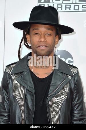 Los Angeles, Ca, USA. 20. November 2016. Ty Dolla Schild am 44th Annual American Music Awards am Microsoft Theatre in Los Angeles, Kalifornien auf 20. November 2016.  Bildnachweis: MediaPunch Inc/Alamy Live-Nachrichten Stockfoto