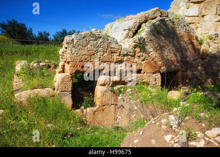 Bagno di Mezzagnone, Arabische Thermalbad. Santa Croce Camerina, Sizilien Stockfoto