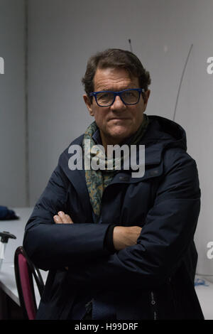 Madrid, Spanien. 19. November 2016. Fabio Capello ex-Trainer von Real Madrid. Real Madrid schlägt Atletico de Madrid mit 3: 0 in der letzten Liga-Derby im Estadio Vicente Calderon. © Jorge Gonzalez/Pacific Press/Alamy Live-Nachrichten Stockfoto