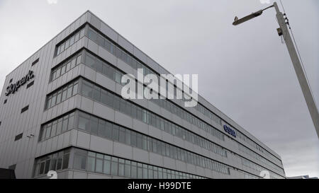 GSA Glasgow School of Art an der Skypark Gebäude finnieston Stockfoto