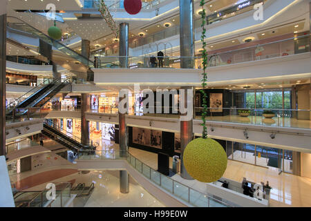 China, Shanghai, Citic Square, Einkaufszentrum, Interieur, Stockfoto