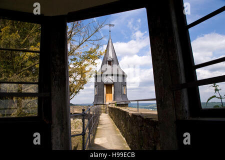 Deutschland, Hagen, Schloss Hohenlimburg, die Zinne. Stockfoto