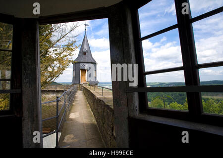 Deutschland, Hagen, Schloss Hohenlimburg, die Zinne. Stockfoto