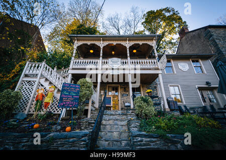Altes Haus in Harpers Ferry, West Virginia. Stockfoto