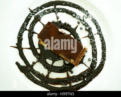 Tiramisu al Caffè, Kuchen, italienische Küche Stockfoto