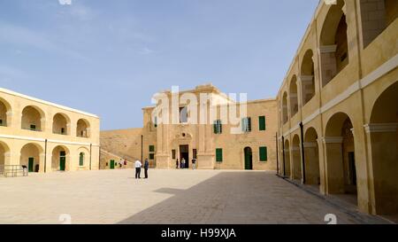 Fort St. Elmo - Valletta Stockfoto