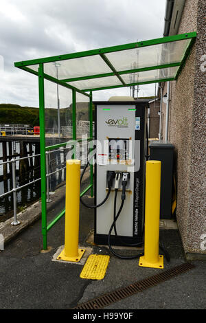 Elektrofahrzeug Tri-Rapid Charger Stockfoto