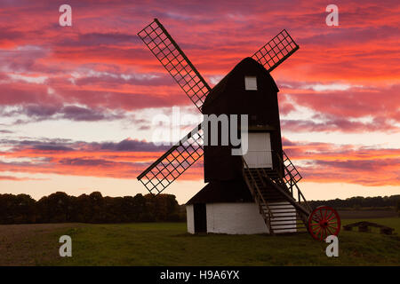 Pitstone Windmühle in der Nähe von Ivinghoe Buckinghamshire England Stockfoto