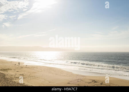 Marina State Beach und Fort Ord Dunes State Park, Kalifornien. Stockfoto