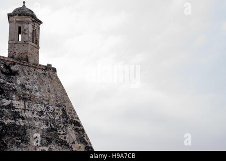 Castillo San Felipe de Barajas, Cartagena, Kolumbien Stockfoto
