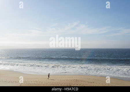 Marina State Beach und Fort Ord Dunes State Park, Kalifornien. Stockfoto