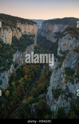 Foz in Navarra, Spanien Stockfoto