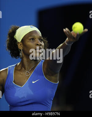 Serena Williams, Frauen Finale, Australian Open 2009, Grand-Slam-Turnier, Melbourne Park, Melbourne, Australien Stockfoto