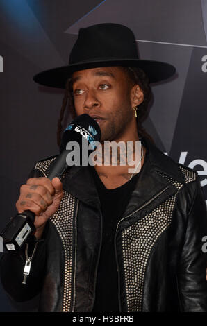 Los Angeles, Ca, USA. 20. November 2016. Ty Dolla Zeichen bei Westwood One auf dem Teppich an den 2016 American Music Awards am Microsoft Theater in Los Angeles, Kalifornien auf 20. November 2016. Bildnachweis: MediaPunch Inc/Alamy Live-Nachrichten Stockfoto
