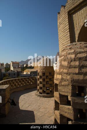 Dach einer alten Taubenschlag für Tauben, Provinz Isfahan, Isfahan, Iran Stockfoto