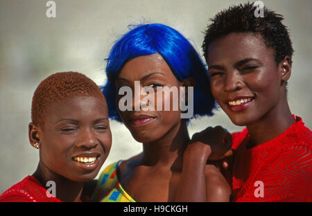 Britische Girlband Cleopatra, Deutschland 1990er Jahre. Britische Mädchen Gruppe Cleopatra, Deutschland 90er Jahre. Stockfoto