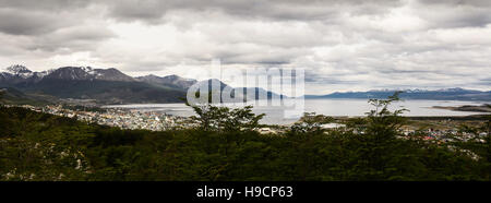 Beagle-Kanal und Ushuaia (Argentinien) Stockfoto