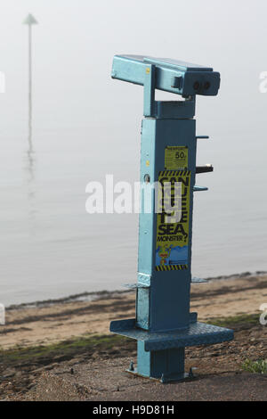 Aussichtspunkt Teleskop, Western Esplanade, Southend on Sea, Essex Stockfoto