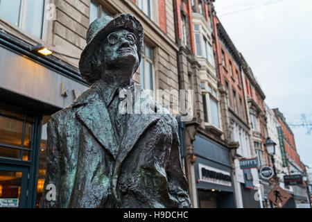 Statue von James Joyce Dublin Irland Stockfoto