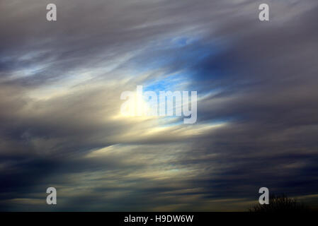 Abstrakt blau Himmel Wolke Hintergründe blau Stockfoto
