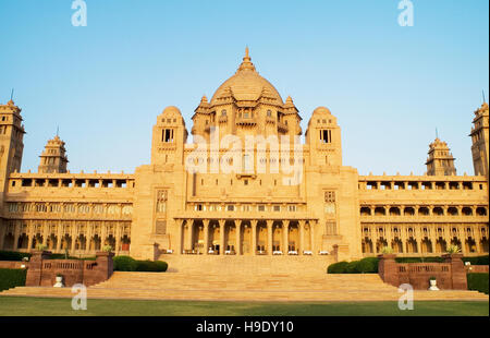 Jodhpur Umaid Bhawan Palace in Jodhpur, Indien. Stockfoto