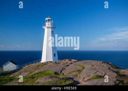 Das Cape Spear National Historic Site in der Nähe von St. John's Neufundland und Labrador, Kanada Stockfoto