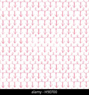 Vektor. Nahtlose Muster mit Aquarell-Element. Nahtlose Muster mit niedlichen Elemente für Ihr Design, Textil, Stoff, Banner, Karte. Stock Vektor