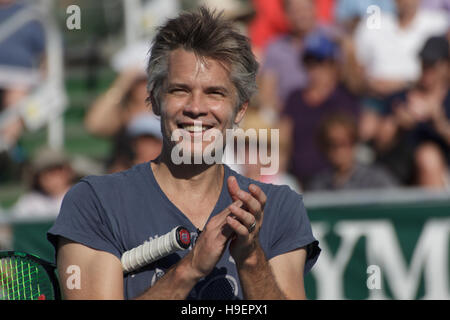 Timothy Olyphant am 26. November 2016 bei Chris Evert pro-Promi Tennis Classic im Delray Beach Tennis Center in Delray Beach, Florida Stockfoto