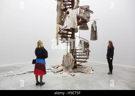 London, UK. 21. November 2016. White Cube Bermondsey präsentiert Walhalla, eine Ausstellung des neuen Werkes des deutschen Künstlers Anselm Kiefer vom 23. November 2016, 12. Februar 2017. Stockfoto