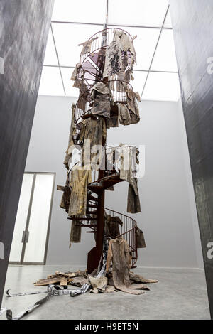 London, UK. 21. November 2016. White Cube Bermondsey präsentiert Walhalla, eine Ausstellung des neuen Werkes des deutschen Künstlers Anselm Kiefer vom 23. November 2016, 12. Februar 2017. Stockfoto